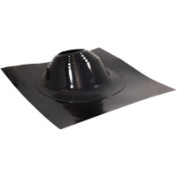 Проходка кровли Master flash №4 (д.300-450мм 890х890мм), черный, угловой (No name)