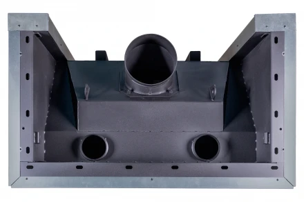 Каминная топка Дельта 1200 три стекла принтинг (Экокамин)