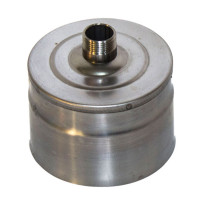 Заглушка с конденсатотводом (НЕРЖ-439/0,5) d-80 (УМК)