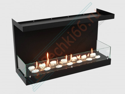 Встраиваемый биокамин Lux Fire Фронтальный 1100 M