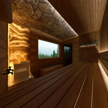 Электрическая печь для бани и сауны Sangens W30G White