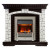 Электрический Каминокомплект Glasgow - Венге / Белый с очагом Chesford
