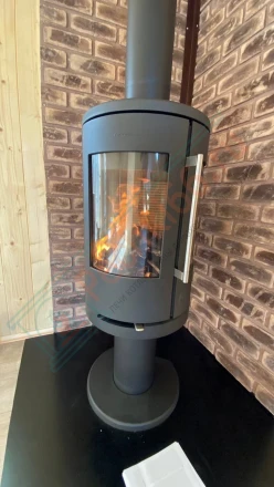 Печь-камин Morso Morsø 7449 под ключ (монтаж 06.2021)