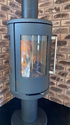 Печь-камин Morso Morsø 7449 под ключ (монтаж 06.2021)