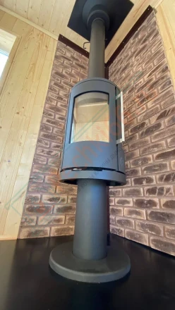 Печь-камин Morso Morsø 7449 под ключ (монтаж 06.2021)