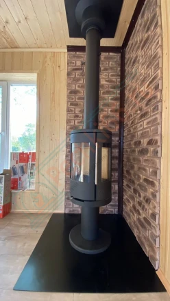 Печь-камин Morso Morsø 7449 под ключ (монтаж 06.2021)