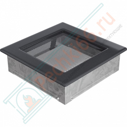 Решётка вентиляционная каминная графитовая 170х170 17G (Kratki)