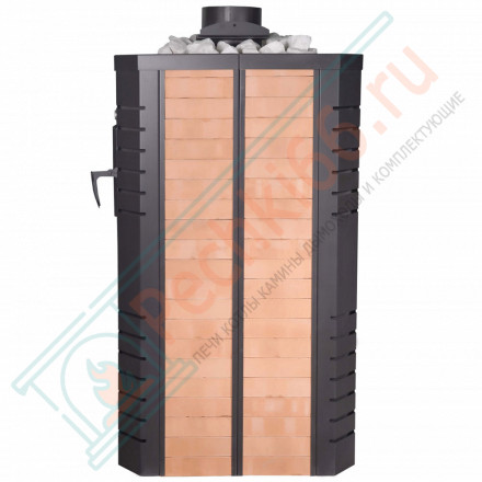 Печь для русской бани № 06МК-16 в кирпичном кожухе (Тройка) до 16м3