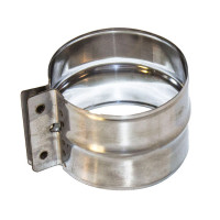 Хомут обжимной (НЕРЖ-439/0,5) d-115 (УМК)