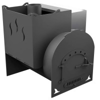 Печь для бани с баком для воды 60 л Горыныч Мини ТермоСфера