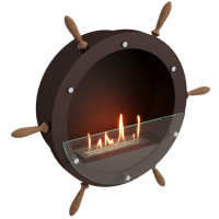 Биокамин Капитан 500 Н XS коричневый (LuxFire)