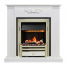 Каминокомплект Lumsden - Белый дуб с электроочагом Cavendish Каминокомплект Lumsden - Белый дуб с электроочагом Cavendish