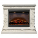 Электрический каминокомплект Calgary - Белый / Сланец белый с очагом Symphony 26'' DF2608-INT (Dimplex)