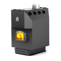 Отопительная печь Профессор, уголь (T.M.F) до 1000 м3