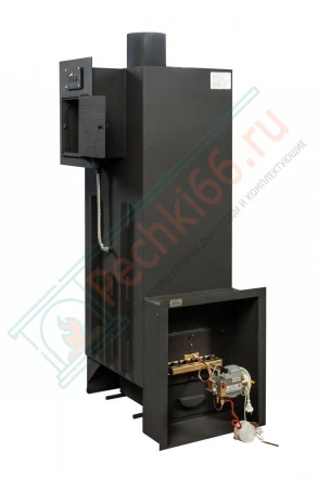 Печь для бани №06-ГТ 80 на газу (усиленная) (Тройка) до 80 м3