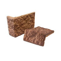 Плитка угловая Старый Замок Макси, шт. (Терракот)