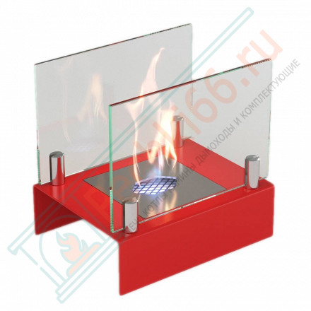 Биокамин Арлекино S, красный (LuxFire)