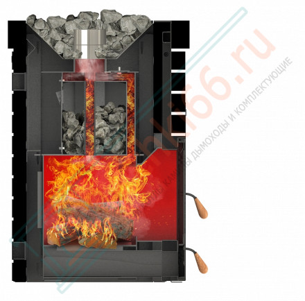 Дровяная банная печь Grill'D Retro World Short