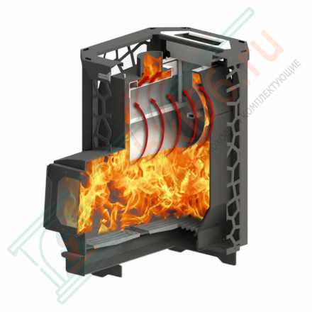 Печь банная PROHARD 20M Саванна, панорама (Сталь-Мастер)