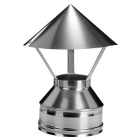 Зонт на трубу с изол (НЕРЖ-321/0,5-НЕРЖ-439/0,5) d-120/200 (Дымок-Lux) Зонт на трубу с изол (НЕРЖ-321/0,5-НЕРЖ-439/0,5) d-120/200 (Дымок-Lux)