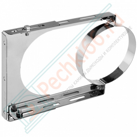 Элемент крепления на трубу с изол (AISI-304/0,5) d-200/280 (Дымок)