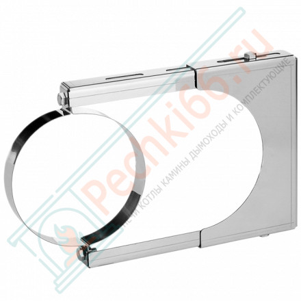 Элемент крепления на трубу с изол (AISI-304/0,5) d-200/280 (Дымок)