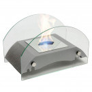 Биокамин настольный мост S, серебро (LuxFire) Биокамин настольный мост S, серебро (LuxFire)