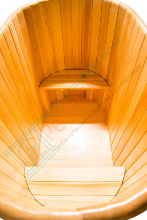 Купель кедровая овальная 100х170х120 (НКЗ)