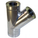 Сэндвич-тройник 135° (НЕРЖ-439/1,0-ОЦИНК/0,5) d-120/200 (УМК)