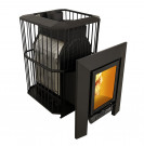 Банная печь Пегас-16 сетка, дверца со стеклом, закрытая каменка (Pegas) Банная печь Пегас-16 сетка, дверца со стеклом, закрытая каменка (Pegas)