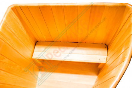 Купель кедровая угловая 110х110х120 (НКЗ)