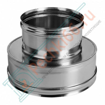 Переход термо-моно (НЕРЖ-321/0,5-НЕРЖ-439/0,5) d-200/280 (Дымок-Lux)