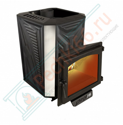 Банная печь Пегас-16 конвекция, панорама, закрытая каменка (Pegas)
