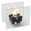 Биокамин Лондон S, чёрный (LuxFire) Биокамин Лондон S, чёрный (LuxFire)