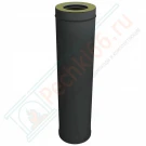 Сэндвич труба V50R с изол L=1000 (AISI-321/0,8-ОЦИНК-RAL/0,5) d-300/400 (Вулкан)