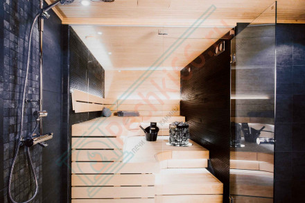 Электрическая печь Cilindro PC90XE Black Steel (Harvia)