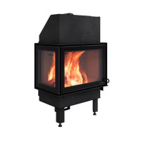 Каминная топка N-20A правое открывание, цвет - черный (Nordpies)