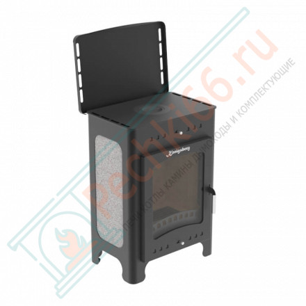 Печь-камин Kenigsberg 9, с плитой (Протопи) до 70 м3
