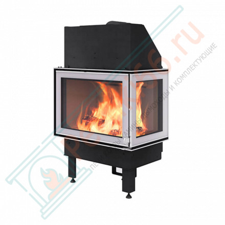 Каминная топка N-20A левое открывание, цвет - хром (Nordpies)