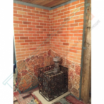 Плитка прямая Майами Классик Мини (0.88 м2 в коробке) (Терракот)