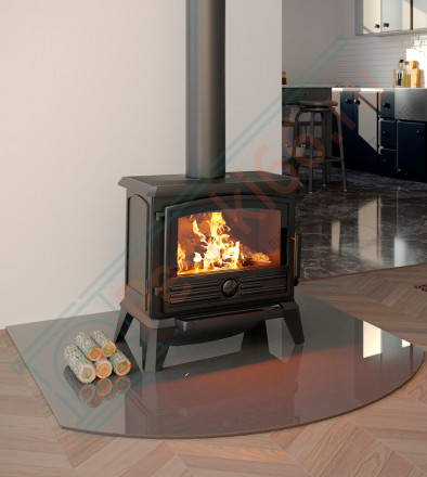 Печь-камин F8 (Everest) до 160 м3