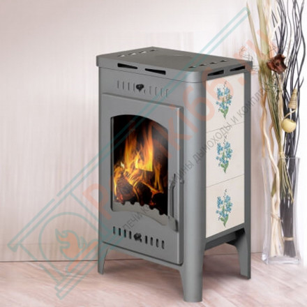 Печь-камин Бавария Оптима Незабудка (ЭкоКамин) до 150 м3