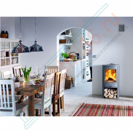 Печь-камин 810:1 Style, верх чугун, цвет черный (Contura)