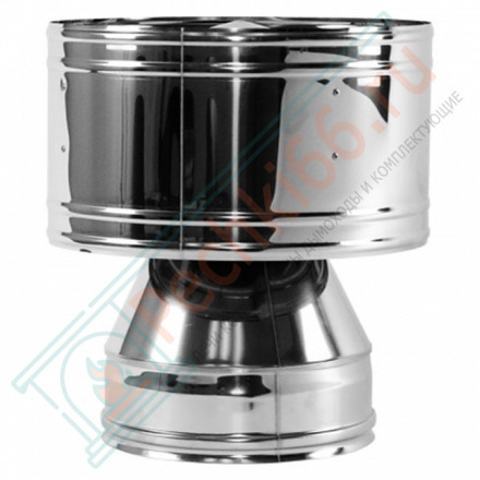 Дефлектор V50R с изол (AISI-321/0,8-AISI-304/0,5) d-104/200 (Вулкан-Cerablanket)