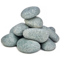 Камень для бани Жадеит шлифованный мелкий, м/р Хакасия (коробка), 10 кг (Хакасинтерсервис)