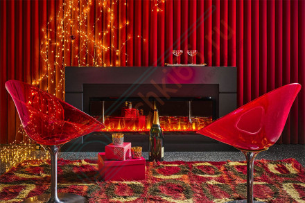 Портал Lindos (линейный) - Серый графит (Высота 830см)