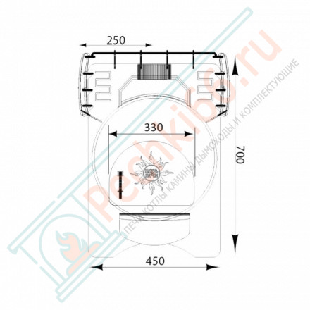 Банная печь Затея (Царь-Печи)