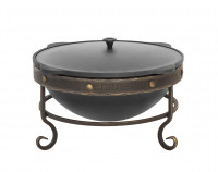 Подставка под казан 6л,8л,12л, кованная (Везувий) Подставка под казан 6л,8л,12л, кованная (Везувий)