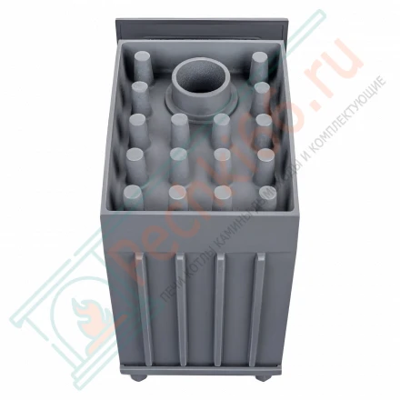 Чугунная печь для бани Гефест Гроза 24 (П) Классика Змеевик (ТехноЛит)