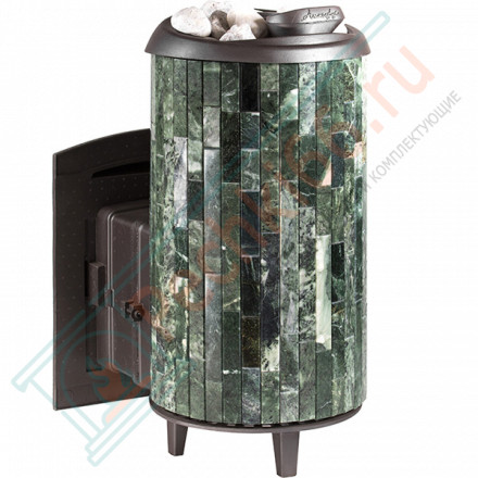 Банная печь Атмосфера XL, ламели "Змеевик"(ProMetall)